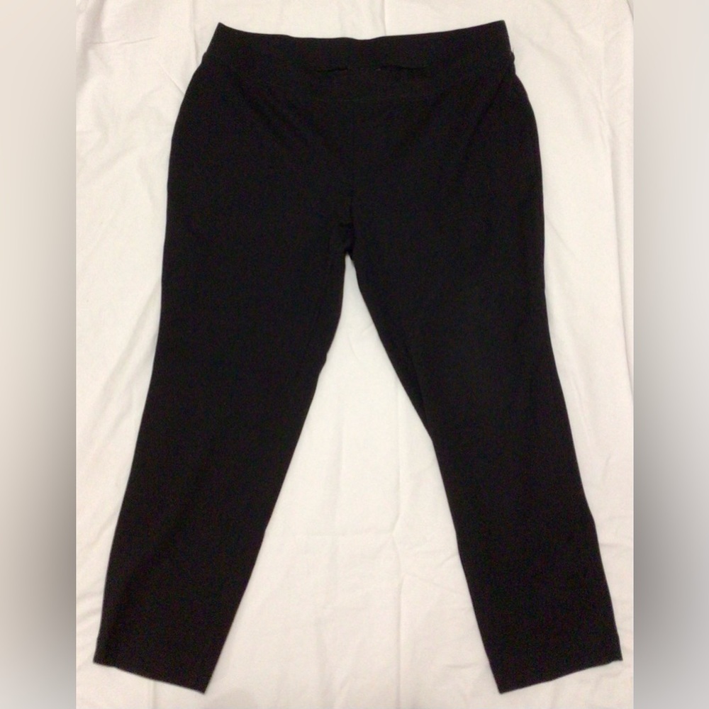 INC Skinny ponte pull-on pant